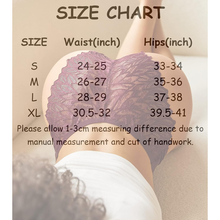 Жіноча білизна Freche Sth Big: 6 комплектів трусиків-бікіні без швів, мереживо, дихаючі, м'які, сексуальні, розмір M, кольори в асортименті