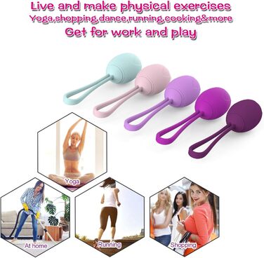 Вібраційний Яйцевібратор Smart - Іграшка для дорослих, для жінок, 5 шт./набір, силікон, мастурбатор, сексуальна машина