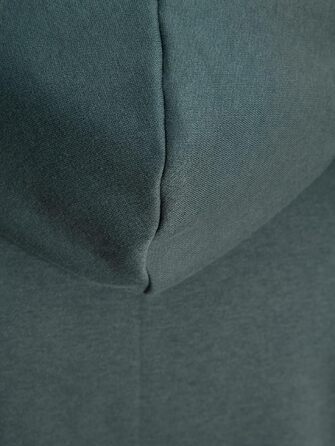 Чоловіча толстовка-худі на блискавці JACK & JONES JJEBRADEY Relaxed Fit, світло-сірий меланж (XXL, Turbulence)