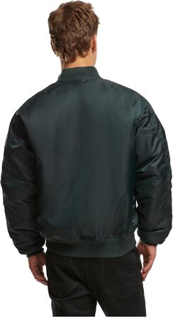 Чоловіча куртка-бомбер Brandit MA-1 польотна куртка, колір Bottle Green, розмір 7XL