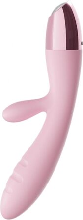 Вібратор Rabbit Silikon для G-точки, 10 режимів. Іграшка для дорослих, рожевий