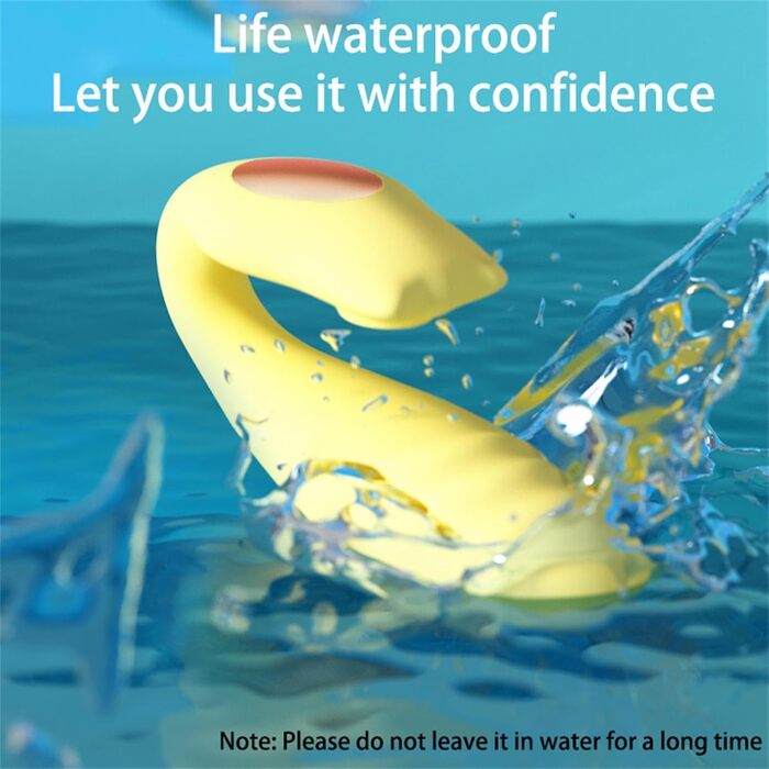 Вібратор для жінок та пар з пультом керування Bluetooth, 9 режимів вібрації, рожевий