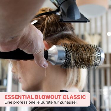 Набір для укладки волосся Essential Blowout Classic: швидке сушіння, антистатик та об'єм для короткого волосся (розмір 45 XS)