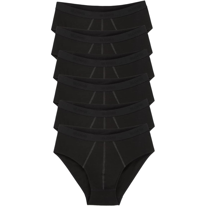 Sloggi чоловічі труси (2 шт. в упаковці) (M, 6 X чорний)