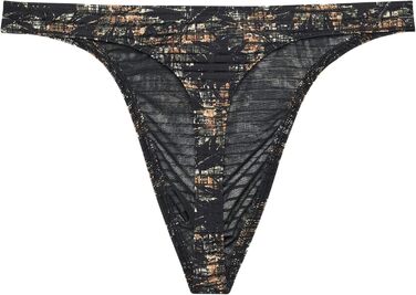 Танга чоловічі HOM Iraty XL, нерегулярні смуги з квітковим камуфляжем