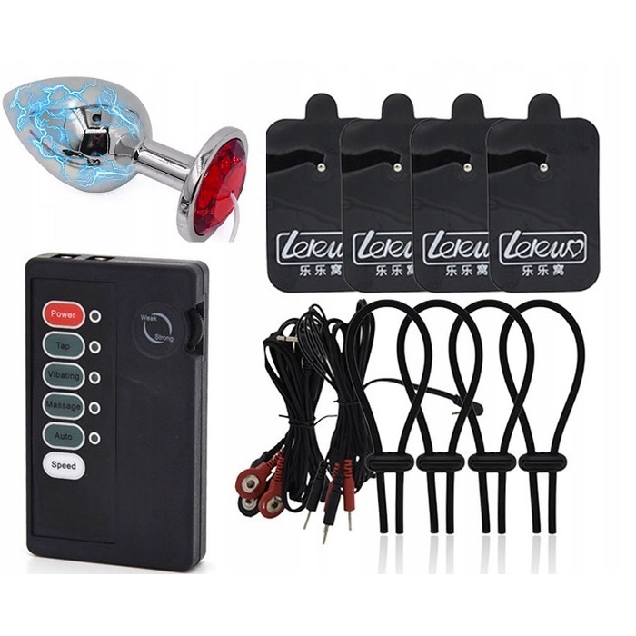 BDSM-набір Xsara, чорний, 9 предметів