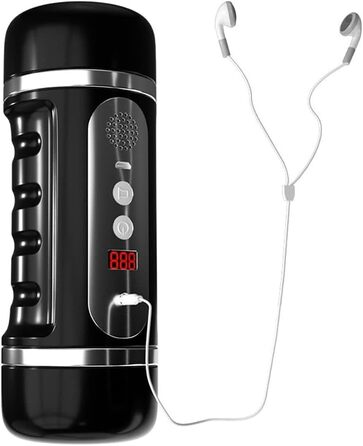 Електрична пеніс-насос Xuomt Doppelkopf з вібрацією, змінним тиском та звуком - для чоловіків. Іграшка для дорослих.