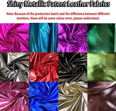 Боді для чоловіків LEEMQCYA, блискучий, металік, Wetlook, з довгим рукавом, костюм для танців з масковою обробкою, лаковий шкіряний комбінезон (3XL/195-200cm, Зелений 2)