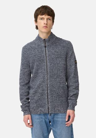 Чоловічий в'язаний піджак camel active, розмір XXL, колір темно-синій (Tintenblau)