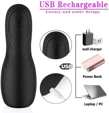 Автоматичний мастурбатор для чоловіків, секс-іграшка з вібрацією, масажер для статевого члена