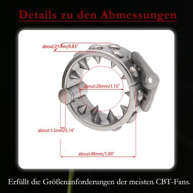 Набір для БДСМ-ігор для чоловіків: металеві кільця, пристосування для стиснення та набори ваги. Преміум-якість, не для використання на дітях.