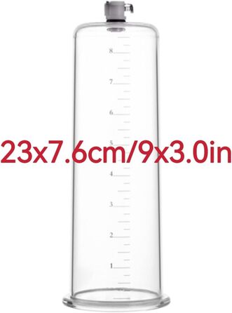 Набір аксесуарів для помпи для пеніса Yasexx з лазерним гравіюванням, акриловий циліндр для збільшення пеніса та ерекції. Іграшки для дорослих