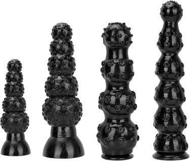 Анальний плаг XXL з сильним присоском для жінок - BDSM іграшки для стимуляції G-точки та анусу