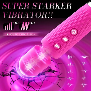 Вібратор жіночий з насадками та режимами для пар Rosenrot: стимулятор клітора, масажер простати, інтимний аксесуар