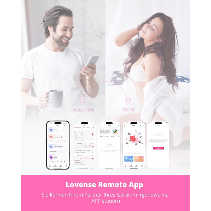 LOVENSE Lush 3: Вібратор для жінок G-точки з Bluetooth, 10000+ режимів, водонепроникний IPX7, силікон