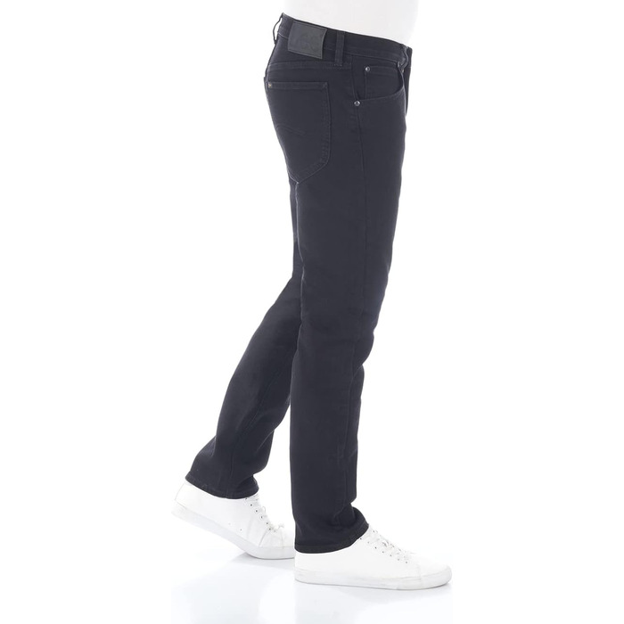 Чоловічі джинси Lee Daren Regular Straight Fit зі стрейчем, колір Rinse Black (38W / 32L)