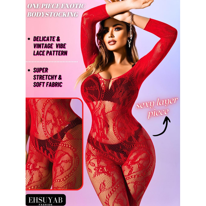 Жіноча піжама EHSUYAB 949, м'яка, червона (0-18 місяців)