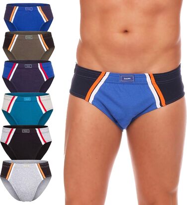 Спортивні труси чоловічі без шва, 6 шт. з 100% бавовни, розміри M-7XL, різні кольори