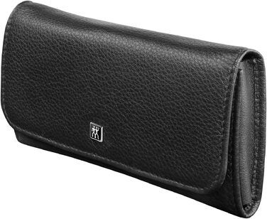 Набір для манікюру та педикюру ZWILLING (5 предметів) зі сталі, чорний, у шкіряному чохлі