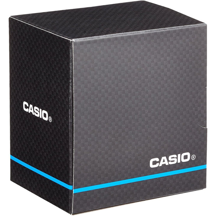 Наручний кварцовий годинник Casio Collection унісекс з полімерним ремінцем, чорно-сріблястий