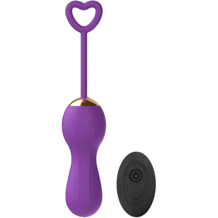 Вібраційний яєчко з пультом дистанційного керування для жінок - вібратор з силікону, секс-іграшка