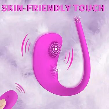 Вібратор Guspiun Ultradünn Butterfly для жінок, портативний, 7 режимів, керування дистанційно, міні-іграшка для дорослих