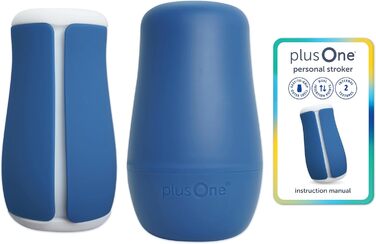 Персональний строкер для чоловіків plusOne, ультрам'який, повністю водонепроникний, дискретний дизайн