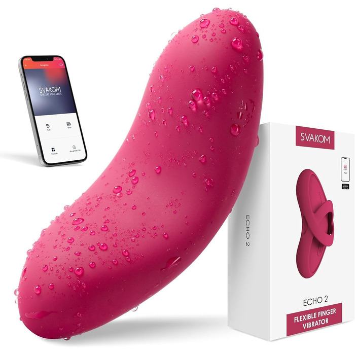 SVAKOM ECHO – вібратор для клітора та G-точки з 25 режимами, для жінок, сексуальні іграшки для пар, з додатком