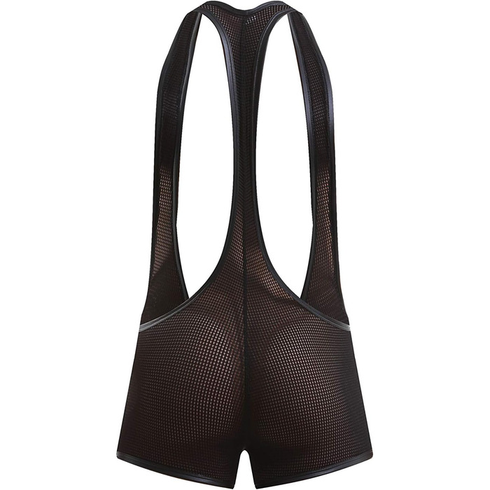 Шорти боді для чоловіків Swbreety, джокерстрап, борцівський синглет, нижня білизна (чорний, S)