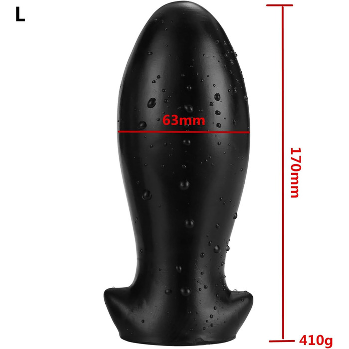 Анальний розширювач Soarvlorfy з силікону для чоловіків та жінок: масаж простати, G-точка, S/M/L/XL/XXL