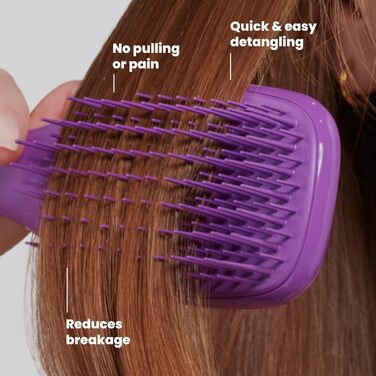 Гребінець-детанглер Tangle Teezer Ultimate Detangler для вологого та сухого волосся всіх типів, Fresh Purple