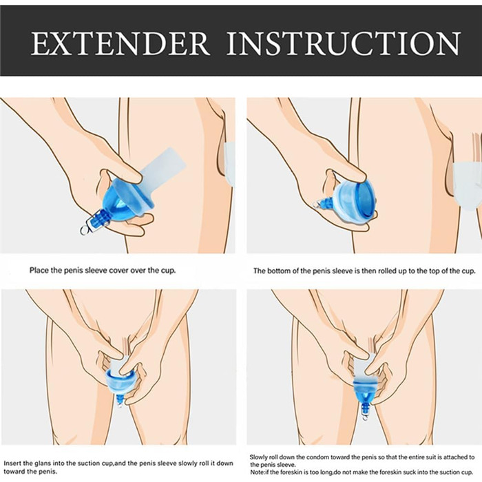 Набір пеніс-помп Guspiun з регулюванням, вакуумний насос, інтимні іграшки для чоловіків, збільшення та покращення потенції, тренажер для витривалості
