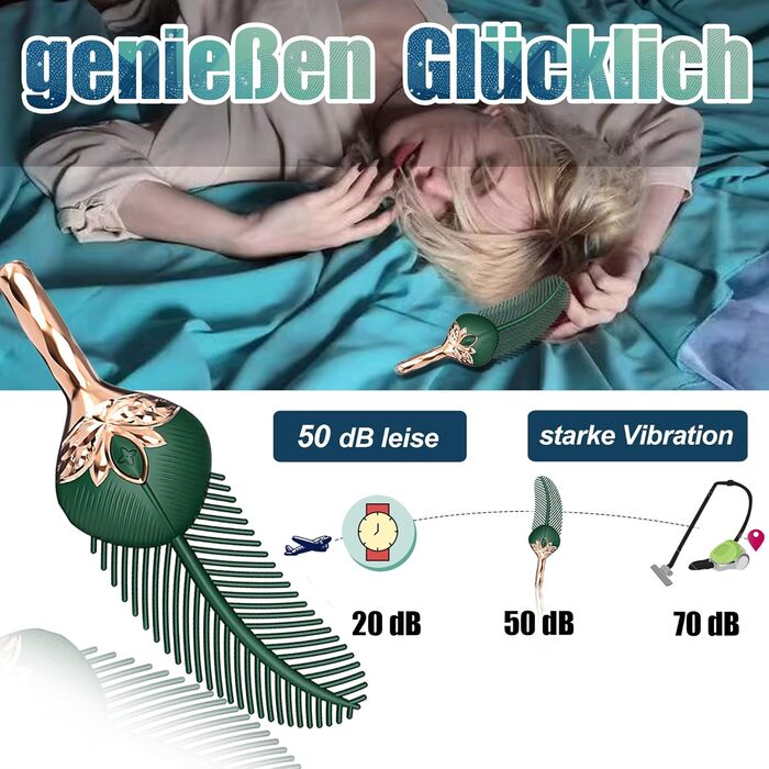 Вібратор для жінок PINTLE Klitoris Stimulator з 10 режимами – стимуляція G-точки, набір вібраторів, секс-іграшки для жінок та пар, тихий силіконовий вібратор, водонепроникний, USB-зарядка