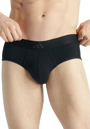 Труси чоловічі Adidas Basic 4 штуки в упаковці, чорний, розмір L