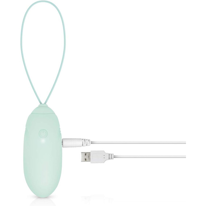 Вібраційний масажер LUV EGG з пультом дистанційного керування для чуттєвого почуття - Підходить для пар та новачків: 10 режимів, водонепроникний, перезаряджуваний, зелений