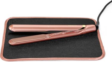 Випрямляч для волосся BaByliss Rose Gold 2598PE з керамічними пластинами, регулювання температури до 235°C, швидкий нагрів, універсальна напруга