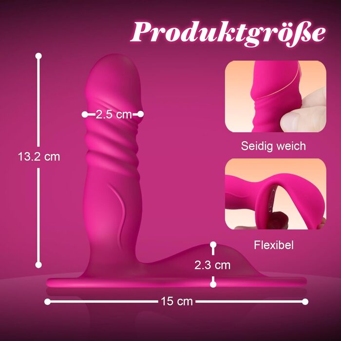 Вібраційний дildo на сидіння для жінок з функцією удару та тертя, секс-іграшка для жінок та пар, дildo-накладка G-point з пультом дистанційного керування, BDSM-масажер