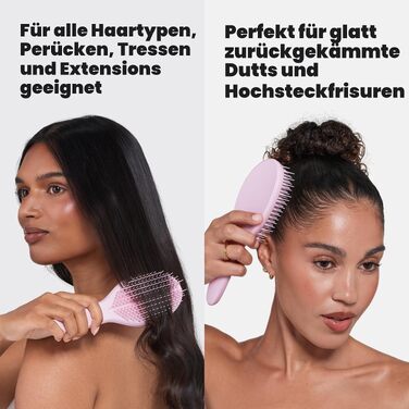 Щітка для волосся Tangle Teezer The Ultimate Styler для перук, нарощеного волосся та екстензій, рожева (Millennial Pink) — для об'єму, блиску та розчісування кучерів