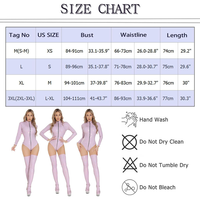 Корсет-боді FEOYA з еластичної штучної шкіри, лак, довгі рукави, для клубів, вечірок, ковбойський стиль, Cosplay, карнавал, S-3XL (фіолетовий, L)