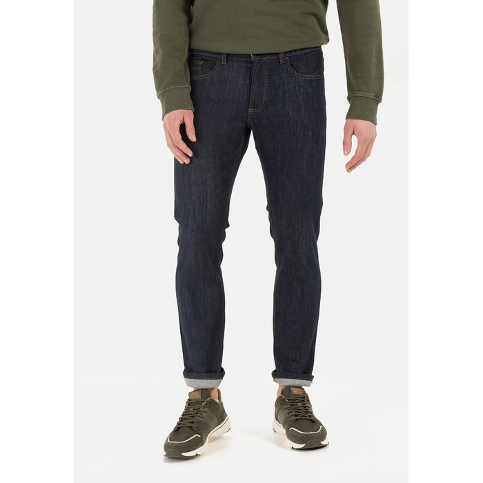 Чоловічі джинси camel active Madison Slim Fit, темно-сині, бавовна з еластаном, 32W / 32L