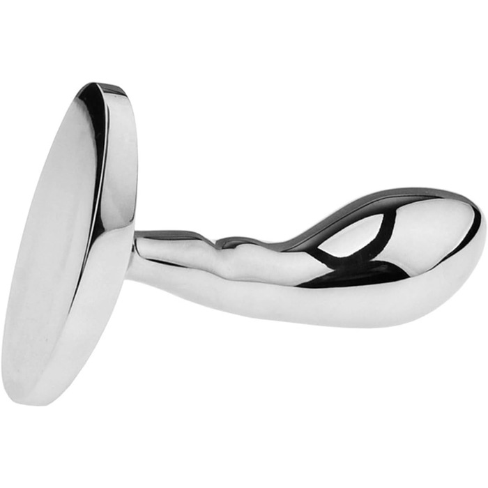 Анальний пробка Axcroo з нержавіючої сталі S/M/L з T-подібною основою, великий анальний дилататор, стимулятор простати, для чоловіків та жінок