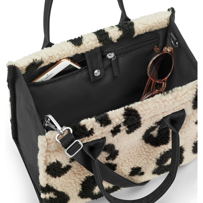 Жіноча сумка-кросбоді reisenthel daily shopper XS прямокутна, колір Teddy Leo Cream