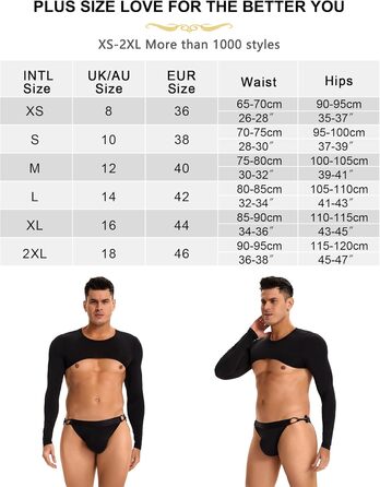 Костюм для чоловіків Ohmydear: сексуальна спідниця з довгим рукавом з шовку та шорти, чорний, XL