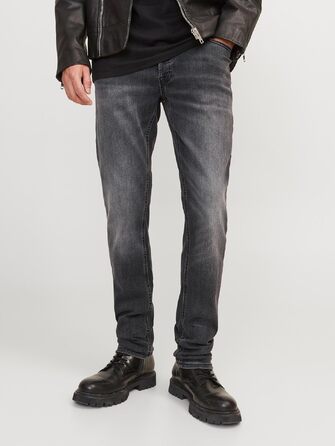 Чоловічі джинси Jack & Jones Glenn Original Slim Fit, чорні (36W / 36L)