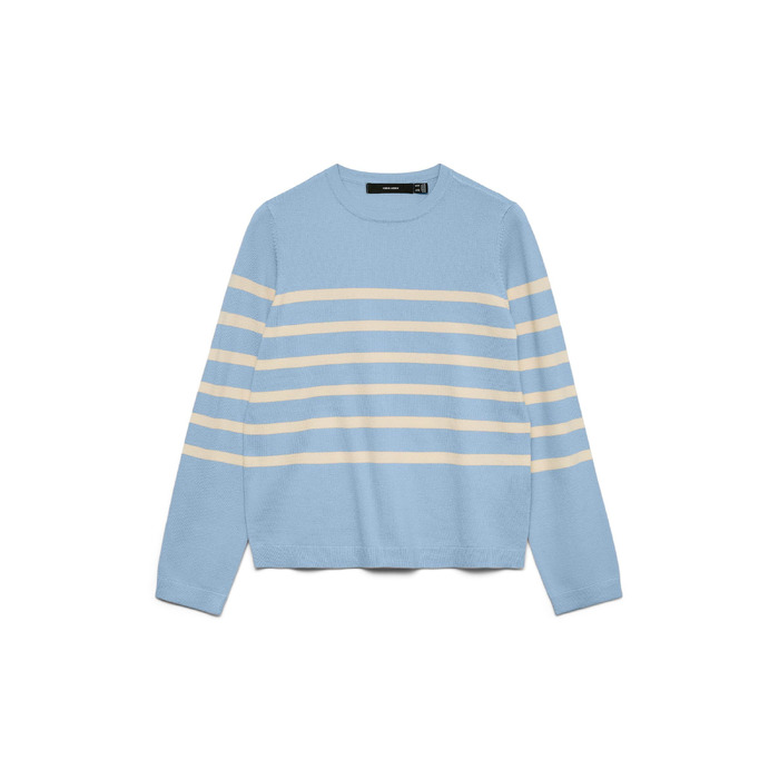 Жіночий трикотажний пуловер VERO MODA VMABA Cashmere Blue (розмір L)