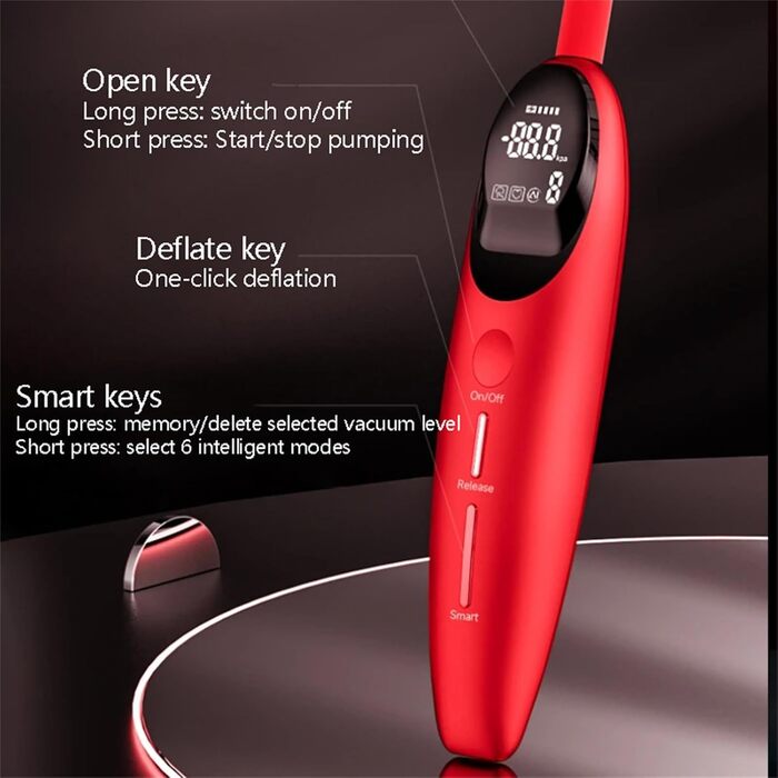 Електрична вагінальна помпу-саксучка для жінок та пар: набір для сексуального задоволення