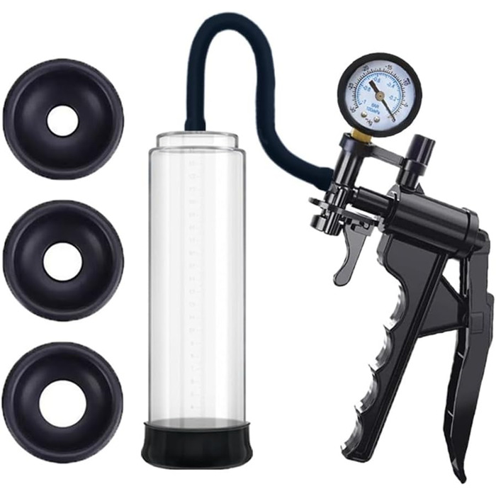 Набір для чоловіків: пеніс-насос, вакуумний насос для збільшення статевого члена, подовження та покращення ерекції (Set 2)