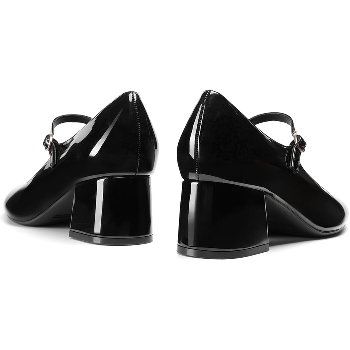 Жіночі туфлі-човники Dream Pairs з закритим носком, чорні, розмір 41.5 EU