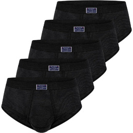 Чоловічі труси-боксери ESGE 5 шт. з тонкого джерсі, бавовна - спортивні та зручні, стійкі до деформації, легкі у догляді, без бічних швів, комфортний пояс, для щоденного використання, 3XL, чорний