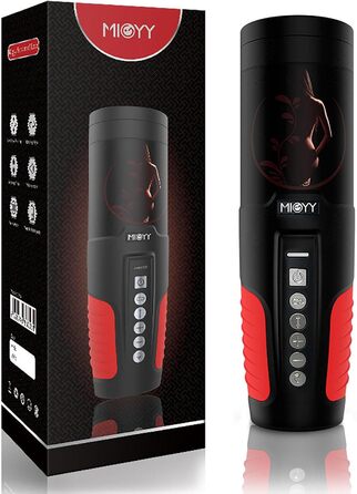 Автоматичний електричний мастурбатор-чаша з 7 телескопічними функціями та режимами обертання. Іграшка для чоловіків